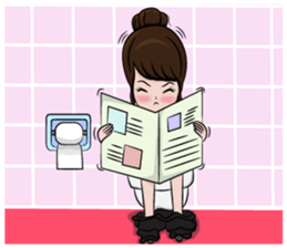 Miss barista sticker #11232569