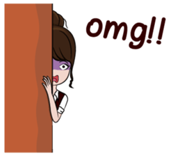 Miss barista sticker #11232575