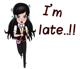 Miss barista sticker #11232580