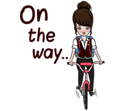 Miss barista sticker #11232581