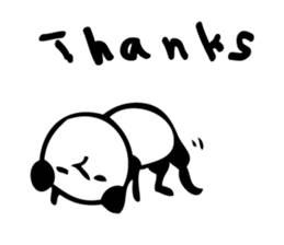 I am panda! sticker #11232986