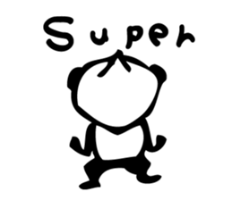 I am panda! sticker #11232987