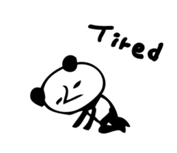 I am panda! sticker #11232988