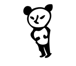 I am panda! sticker #11232990