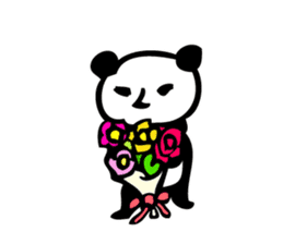 I am panda! sticker #11232997