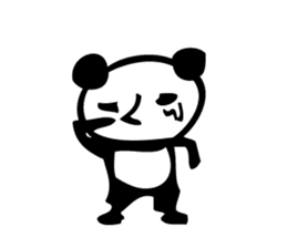 I am panda! sticker #11232998