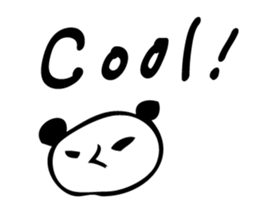 I am panda! sticker #11233007