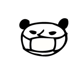 I am panda! sticker #11233011