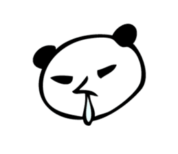 I am panda! sticker #11233012
