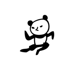 I am panda! sticker #11233016