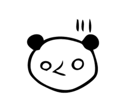 I am panda! sticker #11233019