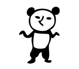 I am panda! sticker #11233020