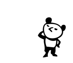 I am panda! sticker #11233023