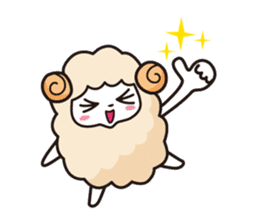 POPO the Sheep sticker #11233070