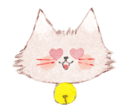 Gray kitten sticker #11233108