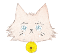 Gray kitten sticker #11233121