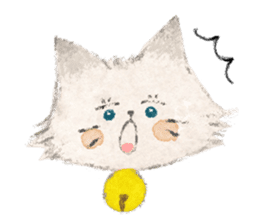 Gray kitten sticker #11233136