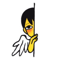 Daily life of reticent angel sticker #11233548