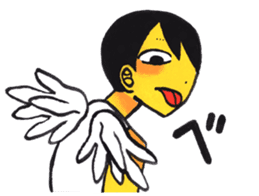 Daily life of reticent angel sticker #11233557