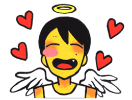 Daily life of reticent angel sticker #11233558