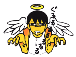 Daily life of reticent angel sticker #11233560