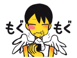 Daily life of reticent angel sticker #11233561