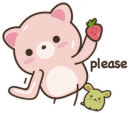 Strawberry Cat Show English sticker #11233691