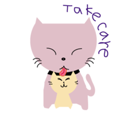 pp cat sticker #11233763