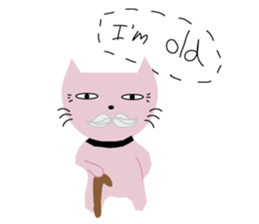 pp cat sticker #11233764