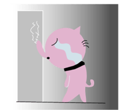 pp cat sticker #11233773
