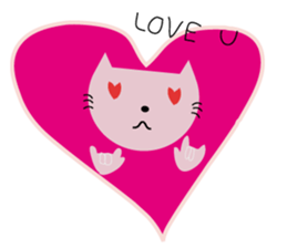 pp cat sticker #11233780