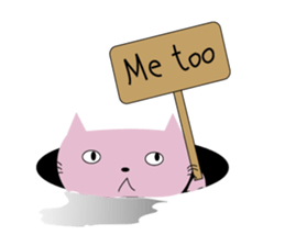 pp cat sticker #11233783