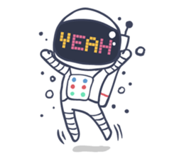 Jack The Astronaut sticker #11233866
