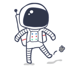 Jack The Astronaut sticker #11233902