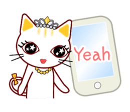 Tiara Cats (English version) sticker #11233908