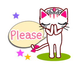 Tiara Cats (English version) sticker #11233911