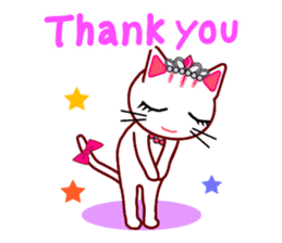 Tiara Cats (English version) sticker #11233913