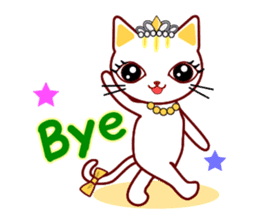 Tiara Cats (English version) sticker #11233915