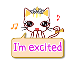 Tiara Cats (English version) sticker #11233918