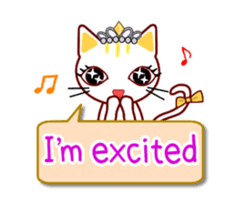 Tiara Cats (English version) sticker #11233918