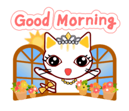 Tiara Cats (English version) sticker #11233922