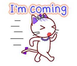 Tiara Cats (English version) sticker #11233928
