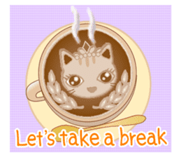 Tiara Cats (English version) sticker #11233929