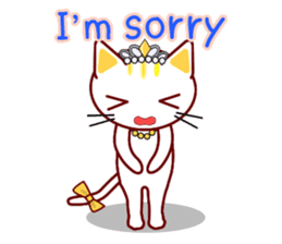 Tiara Cats (English version) sticker #11233933