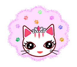 Tiara Cats (English version) sticker #11233940
