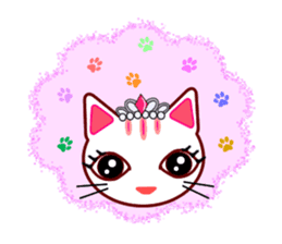 Tiara Cats (English version) sticker #11233940