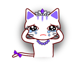 Tiara Cats (English version) sticker #11233942