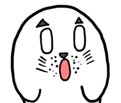 Middle-aged seal sticker #11234368