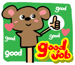 A hamster  Reaction. sticker #11234562