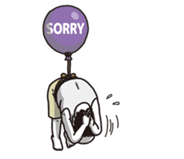 The old guy who travels by a balloon 2 sticker #11234802